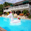 Unicorn Inflatable Party Tube Float (Large Size for 1 Adult)